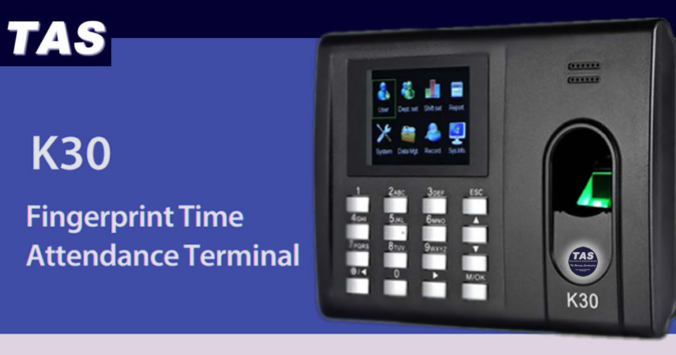 K30 Biometric Time Attendance fingerprint readers and biometric recognition